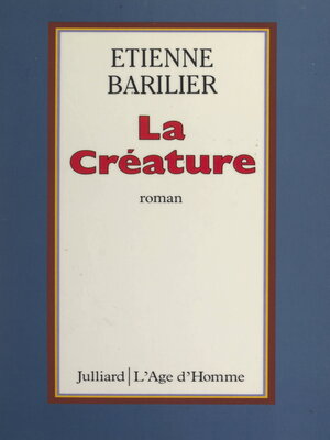 cover image of La créature